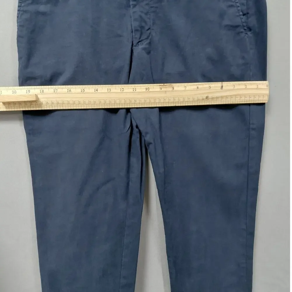 Banana Republic Lived-In Chino Tapered Slim Fit Stretch Men Size W33 L34